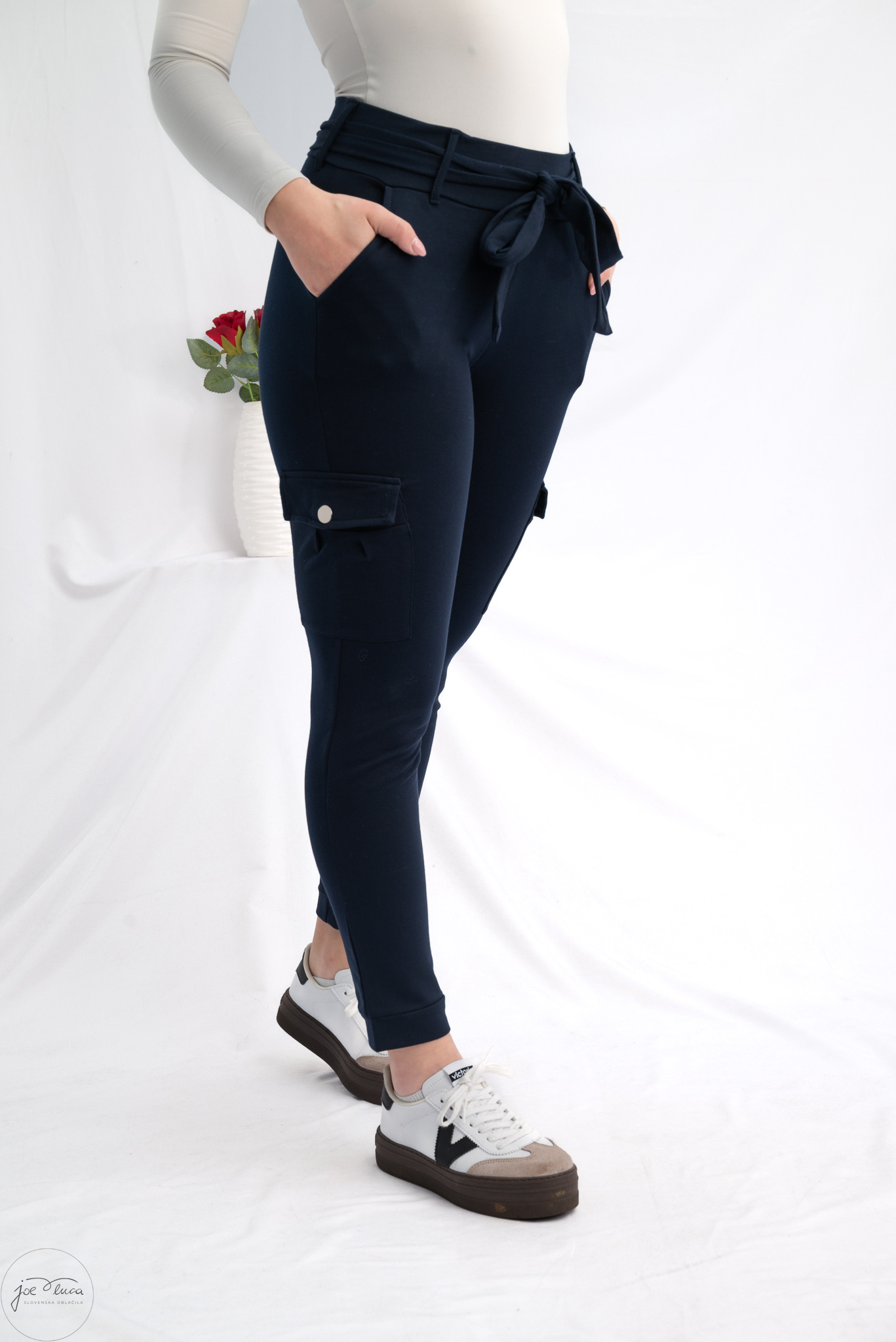 HLAČE POLONCA PLAVE