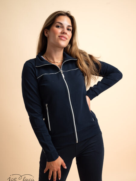 JAKNA BERNA PLAVO SREBRNA