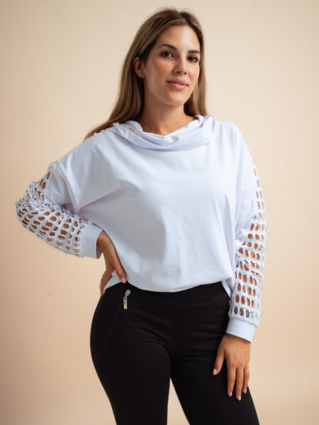 PULOVER BRUNI BIJELI