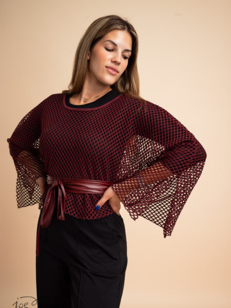 MREŽASTI PONČO KARLA BORDO