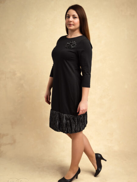 HALJINA ELISIA CRNO SREBRNA