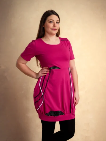 TUNIKA TAJLOR MALINA
