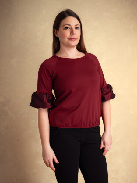 MAJICA SCARLET BORDO