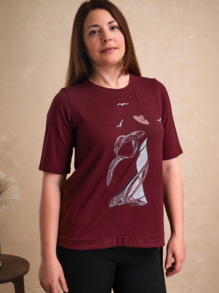 MAJICA RISI BORDO